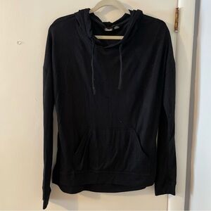 Classic Black Thin Hoodie
